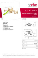 Levi Play Unit - 545321 Datasheet
