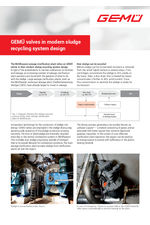 Case study: sludge recycling