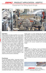 Equipment for filling liquid drugs