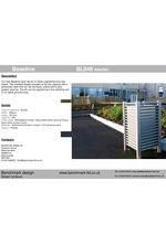 Baseline BL048 litter bin
