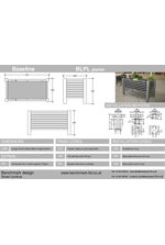 Baseline BLPL planter - tech drawing