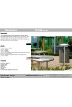 Centerline CL054 litter bin