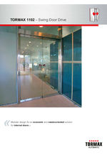 TORMAX 1102 swing door drive data sheet