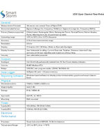 USM open channel flow meter