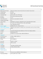 USM area velocity flow meter - specifications