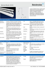 BC10 bellcast bead technical data sheet
