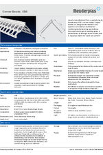 CB6 corner bead technical data sheet
