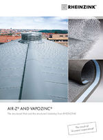 AIR-Z® & VAPOZInC® structured mat and underlay