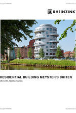 Case study - Seamed RHEINZINK cladding for curved facade