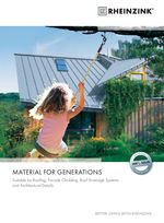 Rheinzink material for generations