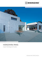 Horizontal panel systems