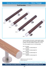Arbor pull handles