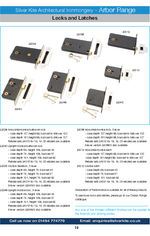 Arbor range locks and latches