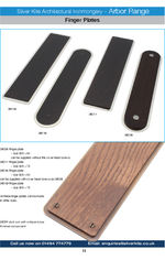 Arbor range finger plates