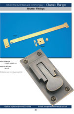 Classic range shutter fittings