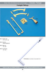 Classic range fanlight fittings