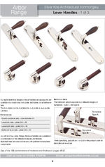 Arbor range lever handles - July 2017