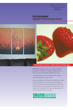 FOTOSORBA® acoustic art panels
