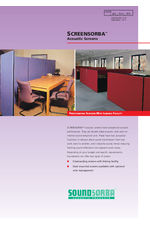 SCREENSORBA™ acoustic screens
