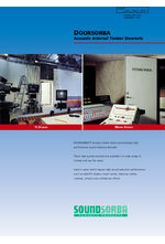 DOORSORBA™ acoustic internal timber doorsets