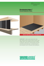 BARRIERSORBA™ sound reduction sheet