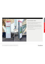 Bus information totem