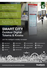 Smart City digital totems and kiosks