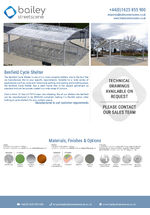Benfield Cycle Shelter 