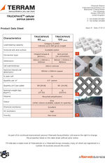 Truckpave cellular porous pavers