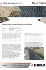 TERRAM GEOCELL - M25 erosion control