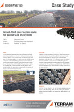 Bodpave® 85 for cycle route and walkway, Blackpool