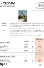 PW1 standard rail geotextile