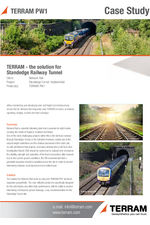 Railway track renewals at Standedge Tunnel