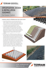 TERRAM GEOCELL for erosion control