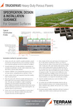 TERRAM Truckpave® heavy duty paver - grass