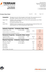 Frost Blanket - datasheet