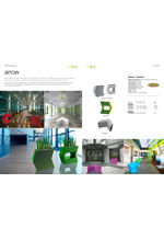 Arrow lightweight GRP planter