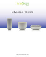 Cityscape planters brochure