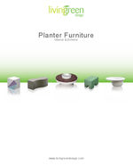 Livingreen Planter Furniture brochure