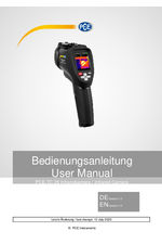 PCE-TC 28 infrared camera user manual