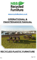 Recycled plastic operation and maintenance