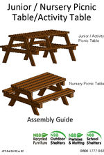 Junior picnic table - assembly