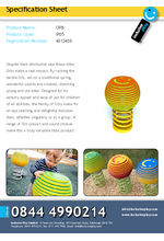 Orb specification sheet