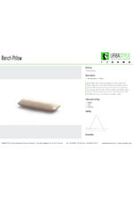 Pillow bench