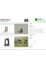 Roma Bollard Low