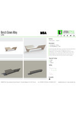 Green Alley bench