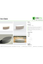 Obelisk bench