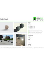 Round bollard