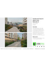 Large-format concrete slabs for Brunel Mile, Bristol