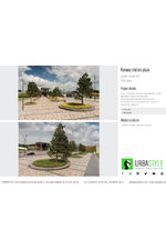 Architectural concrete tree surrounds, Dronten Station